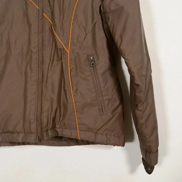 POWDER ROOM | MEN'S SKI BOARDING BROWN HOOD JACKET - Picture 4 of 15